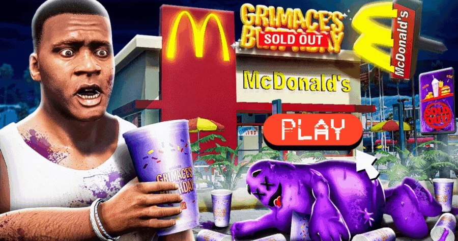 Can You Escape The Grimace Shake Challenge In GTA V?